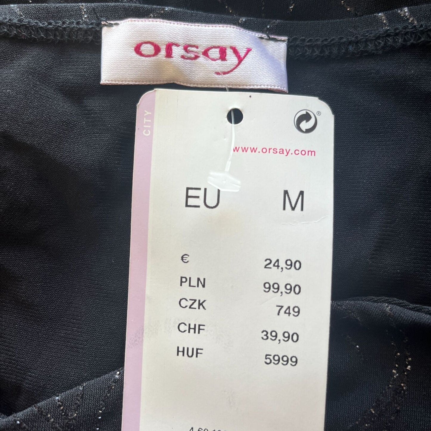 Orsay Womens Sz M Scoop Neck Maxi Cocktail Dress Glitter Print