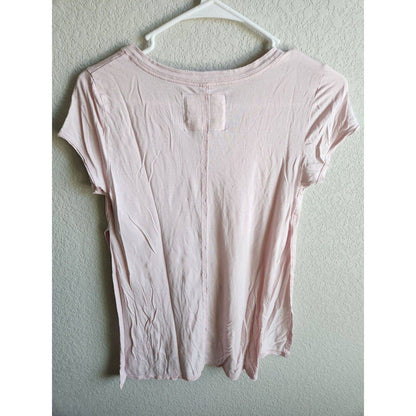 Abercrombie & Fitch Womens Sz XS Short Sleeve Shirt Sleep All Day Party All Nigh