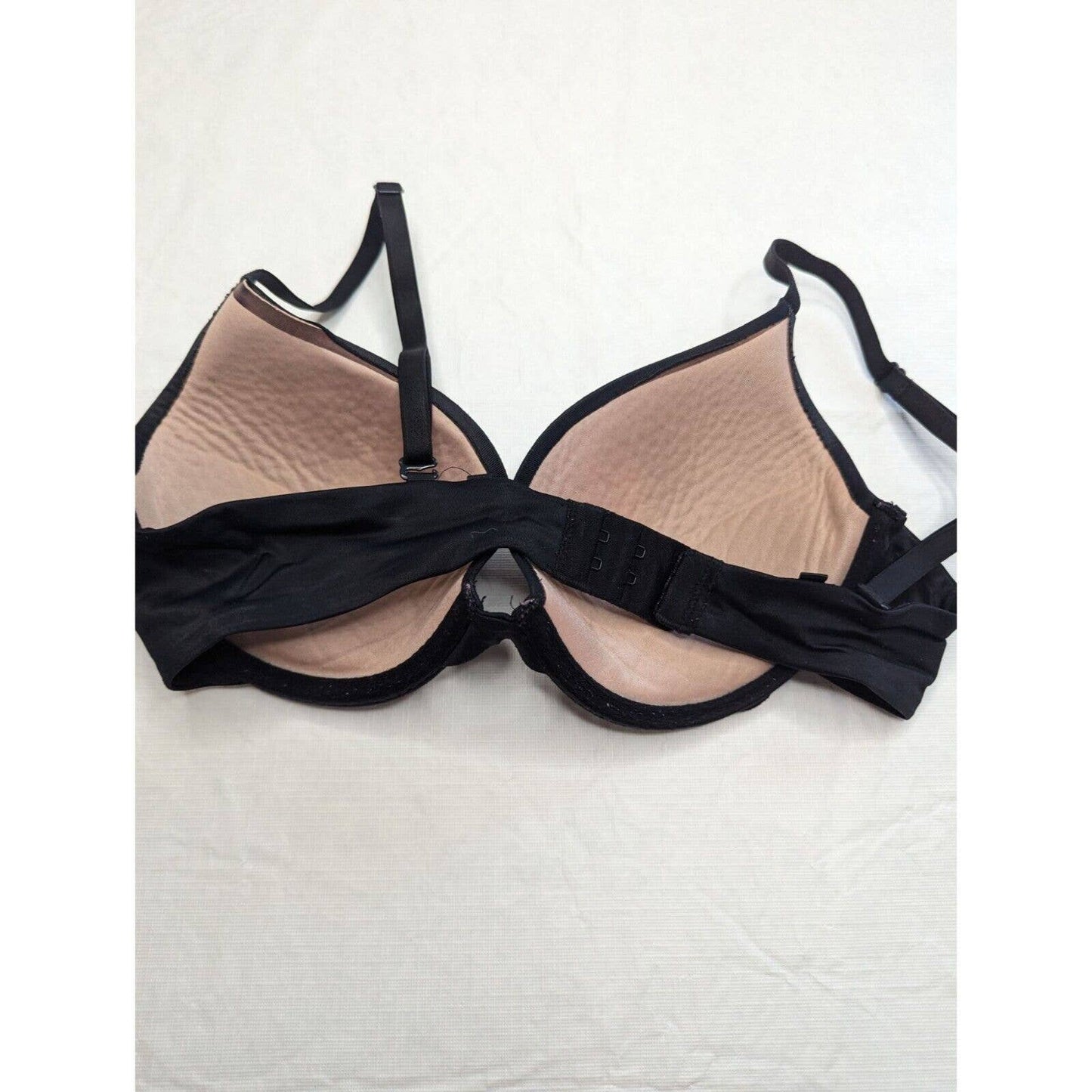 Ambrielle Womens Sz 34C Solid Black Classic T Shirt Bra