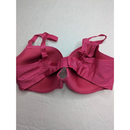 Ambrielle Womens Sz 36D Dark Pink Lightly Padded T Shirt Bra