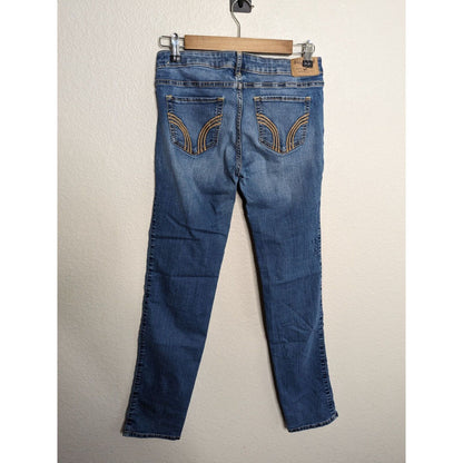 Hollister Juniors Sz 5R Medium Wash Skinny Blue Jeans