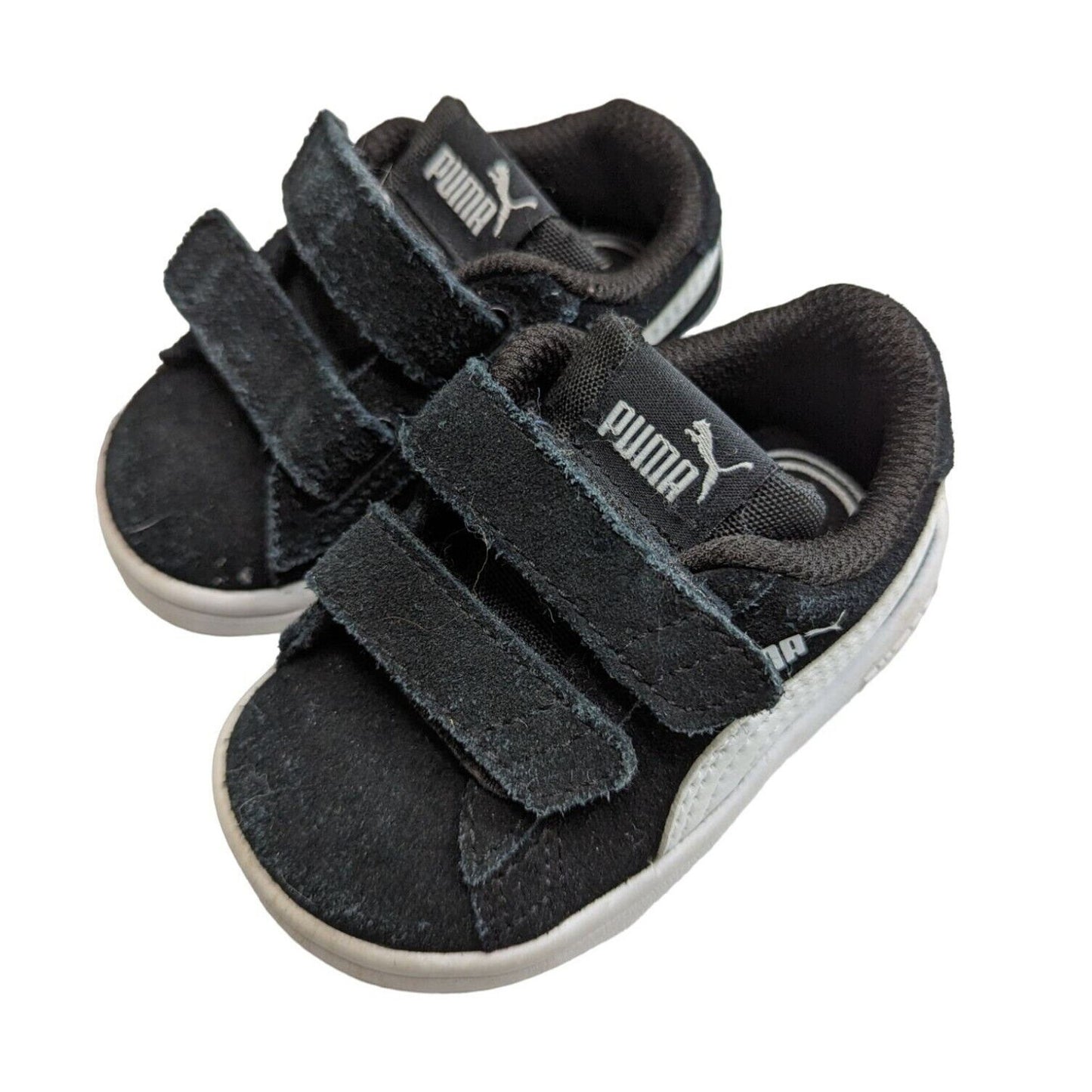 Puma Suede Black Toddler Tennis Shoes Size 4C