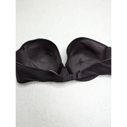 Maidenform Womens Sz 36C Strapless Bra Solid Black Style 09455