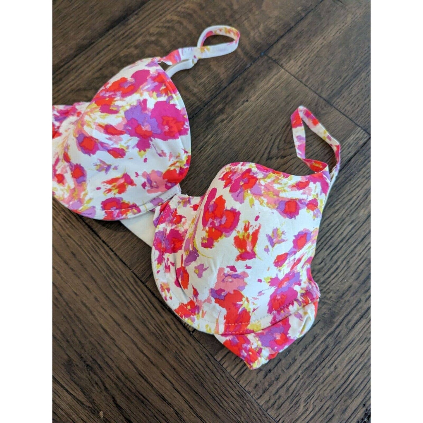 Gilligan & O'Malley Womens Sz 36B Favorite Demi Bra Pink Floral