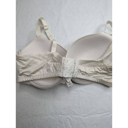 Auden Womens Sz 36DD Ivory T Shirt Bra Lightly Lined