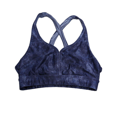 Moret Ultra Womens Sz S Blue Compression Sports Bra Stonewash