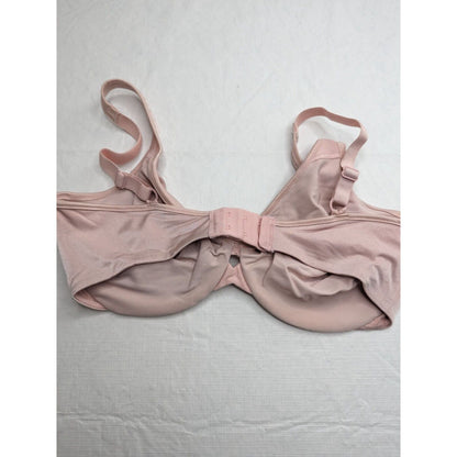 Vintage 1990s Lilyette Womens Sz 36D Unlined Light Pink Bra