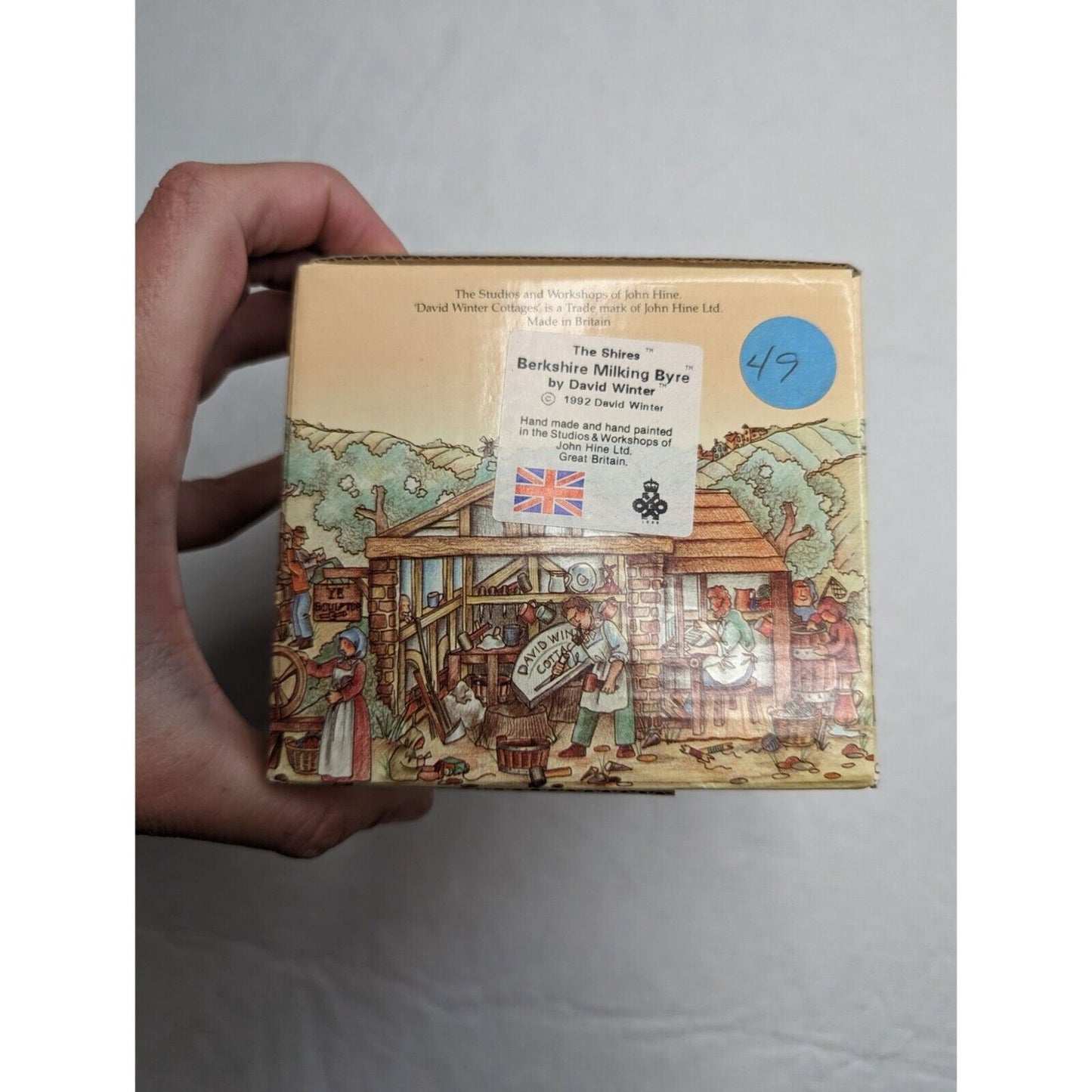 David Winter Cottages Berkshire Milking Byre 1992 The Shires Collection