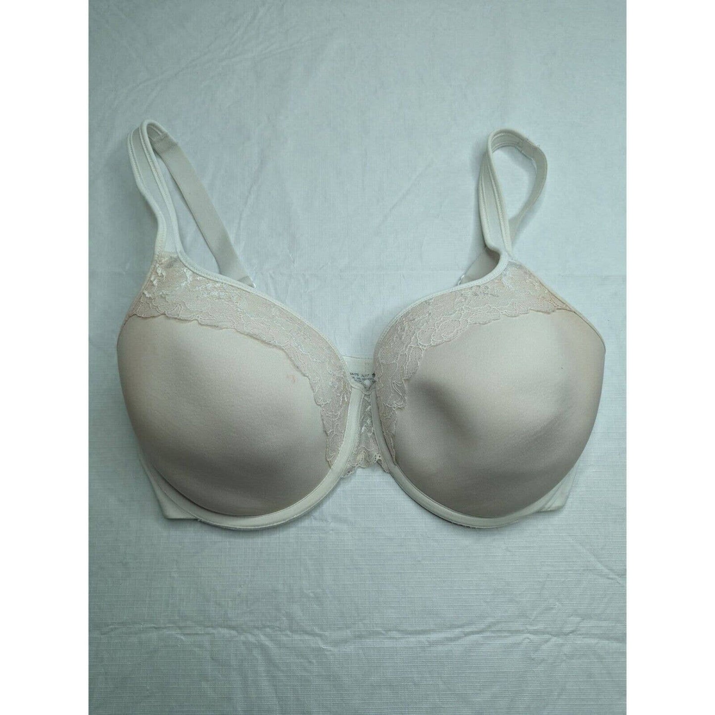 Vintage Bali Womens Sz 34DD Classic White T Shirt Bra 3097