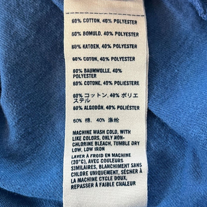 Vintage Abercrombie Kids Girls Sz L Short Sleeve Graphic T Shirt Hawks Blue