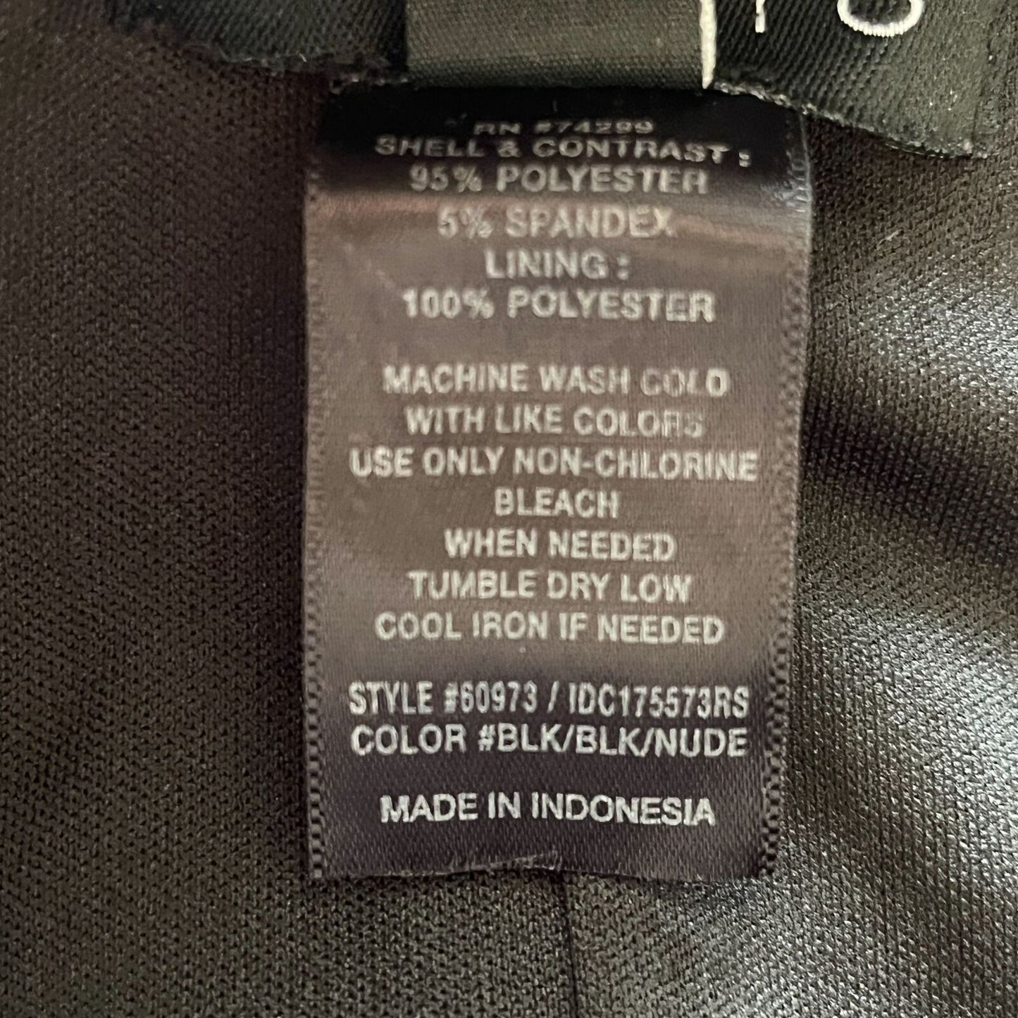 En Focus Studio Womens Sz 4 Formal Maxi Dress Black Floral Sides