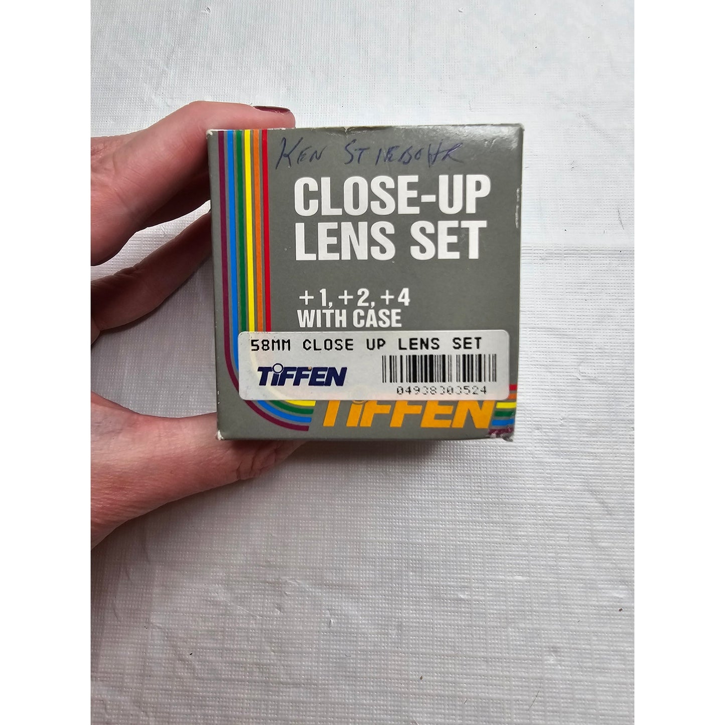 Tiffen Close-Up Lens Set 58mm +1, +2, +4 in Original Box