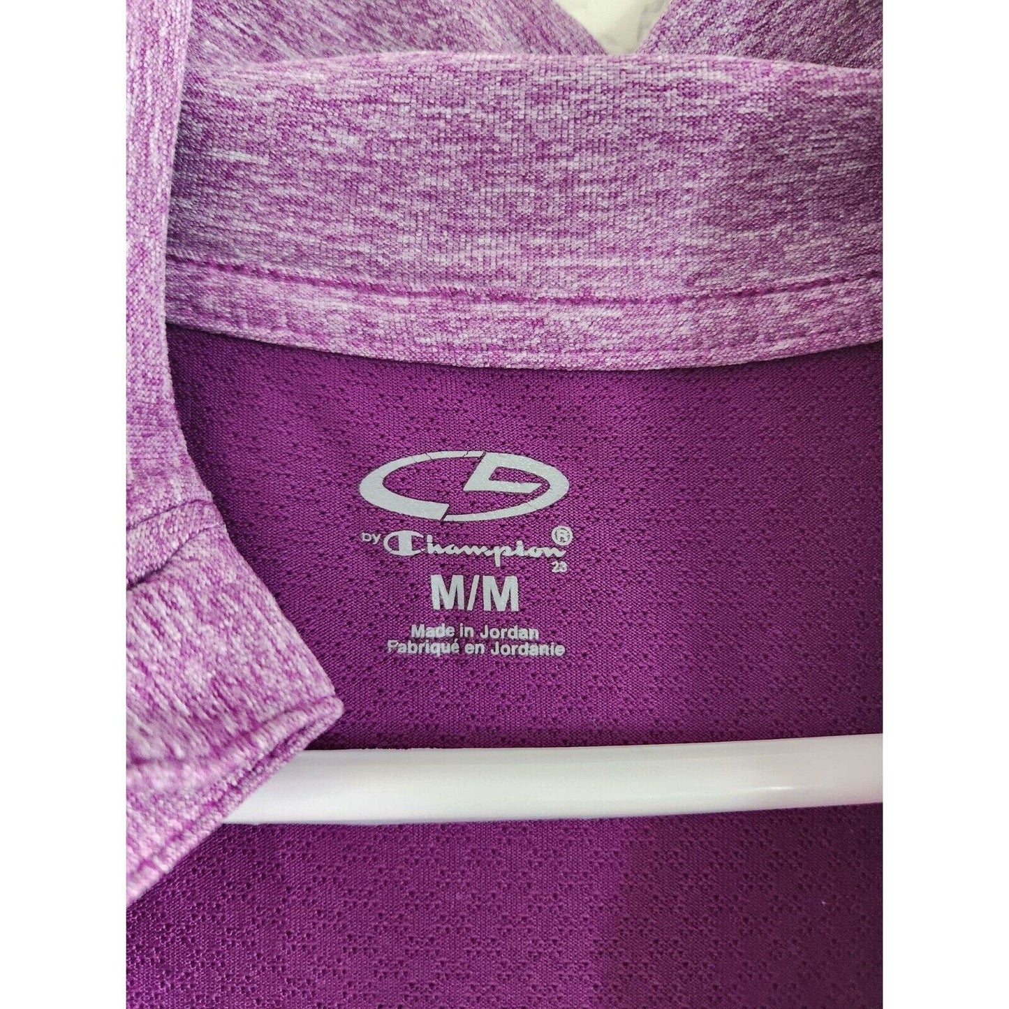 C9 by Champion Womens Sz M 1/4 Zip Compression Jacket Purple Athletic