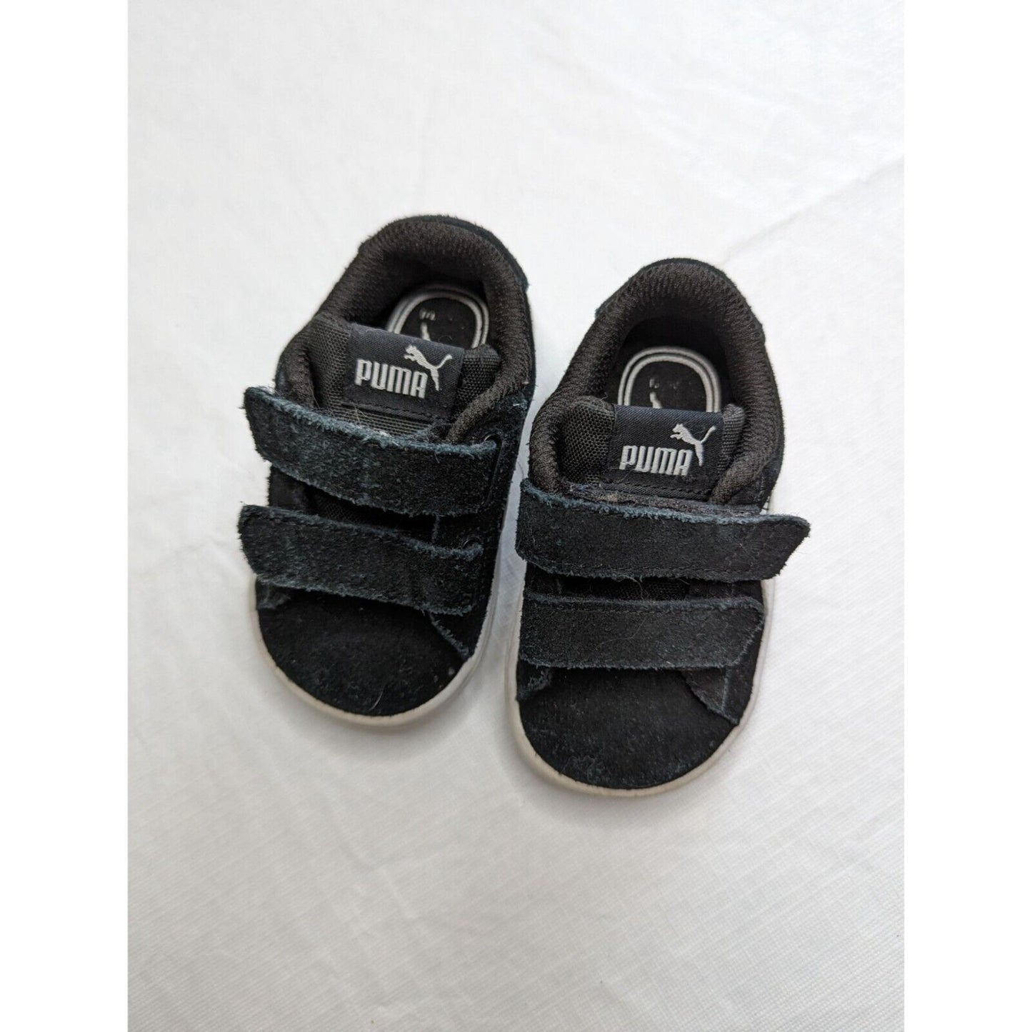 Puma Suede Black Toddler Tennis Shoes Size 4C