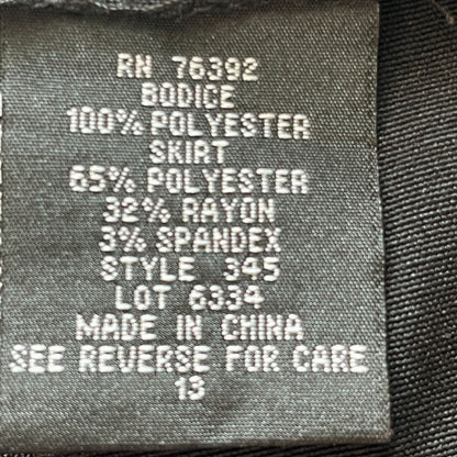 Snap Juniors Sz 13 Halter Dress Purple and Black Vintage Y2K Knee Length