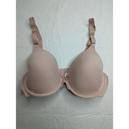 Maidenform Mujer Sz 36DD Camiseta Sujetador Rosa Claro Estilo 03185T