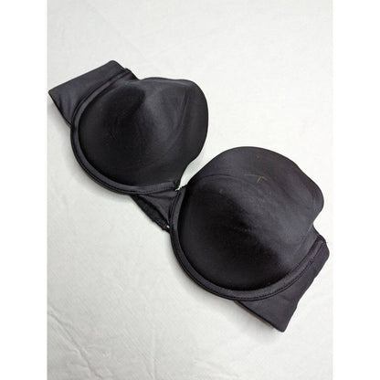 Maidenform Womens Sz 36C Strapless Bra Solid Black Style 09455