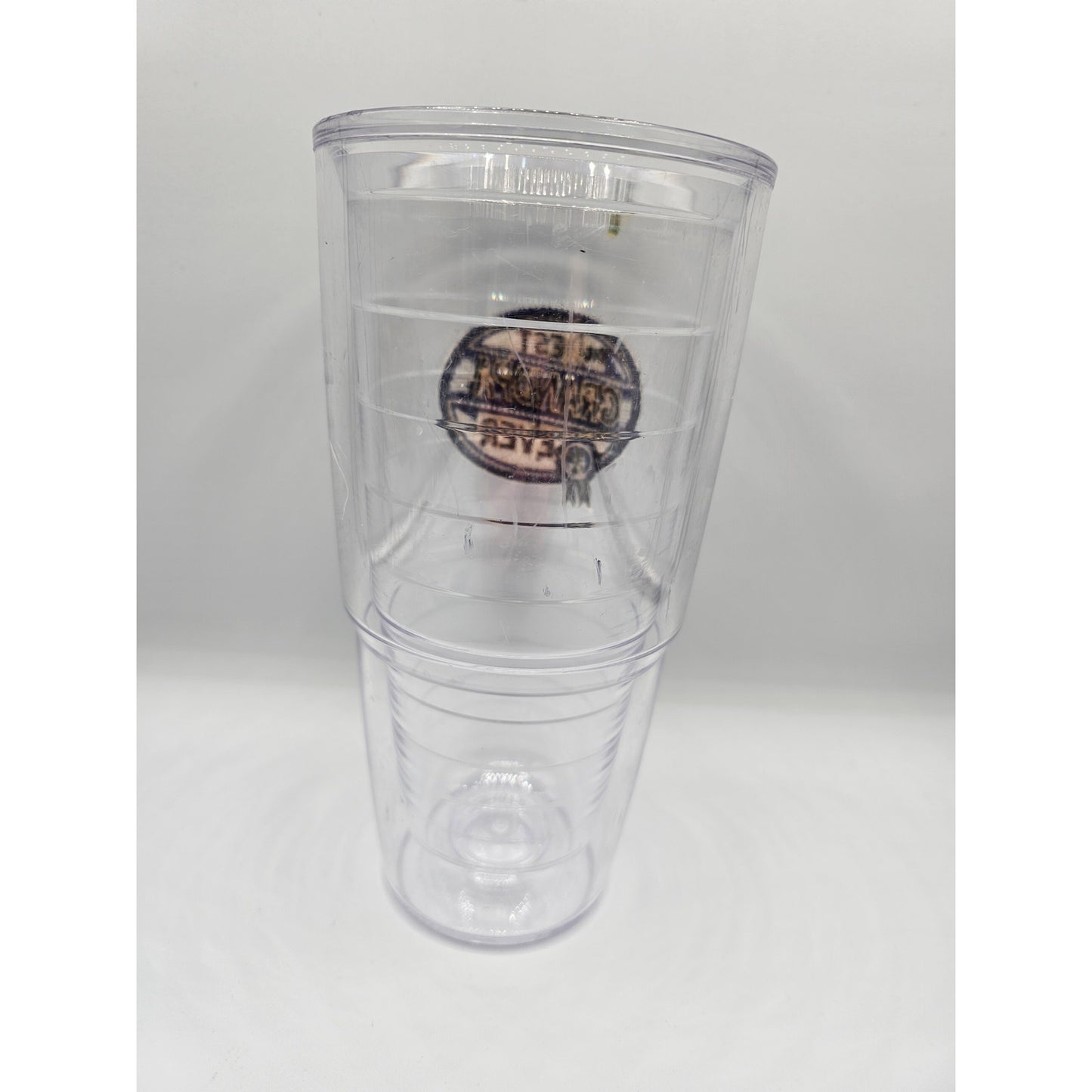 Tervis Insulated Plastic Tumbler NO LID Best Grandpa Ever Patch