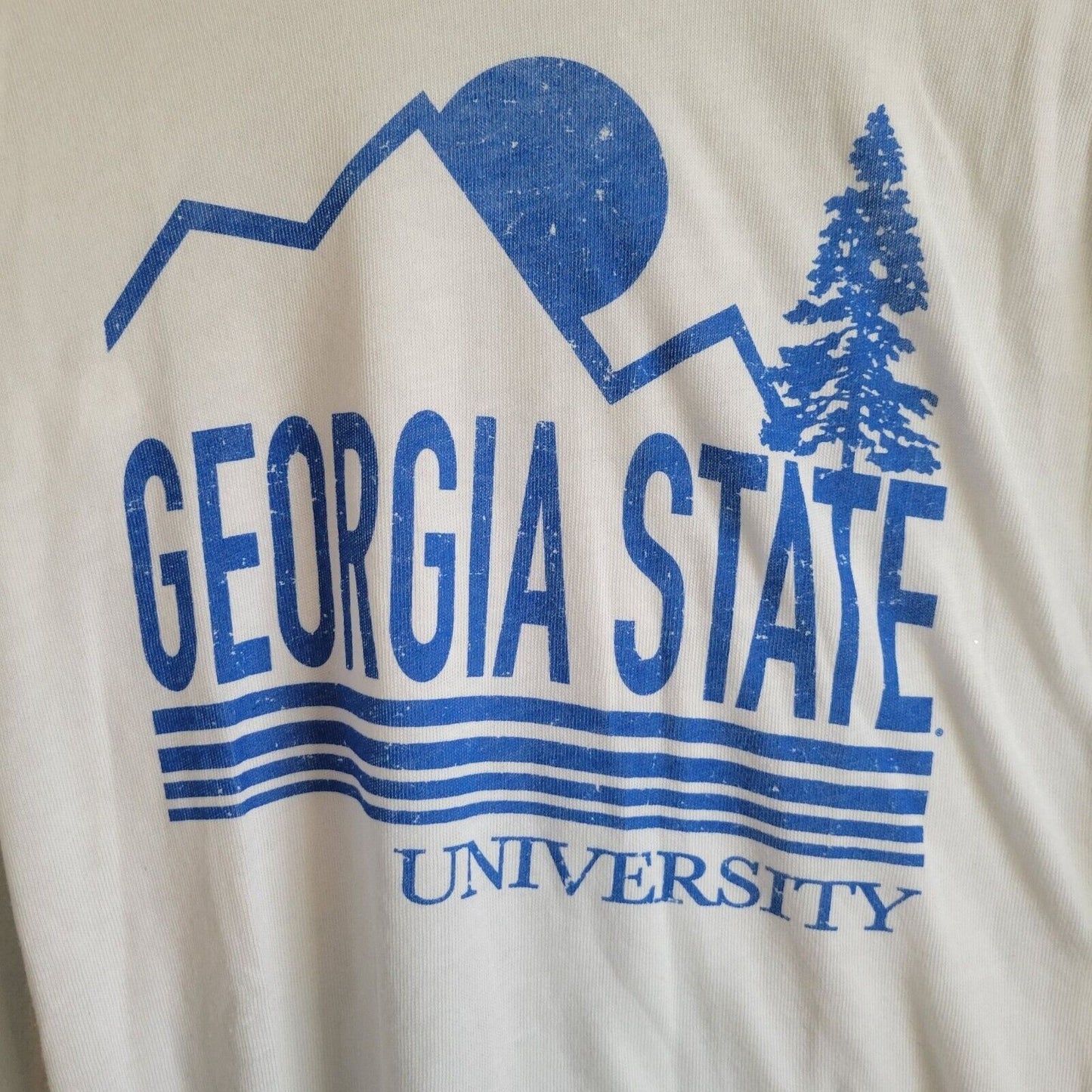 Georgia State University Womens Sz M Long Sleeve T Shirt Alma Mater NWOT