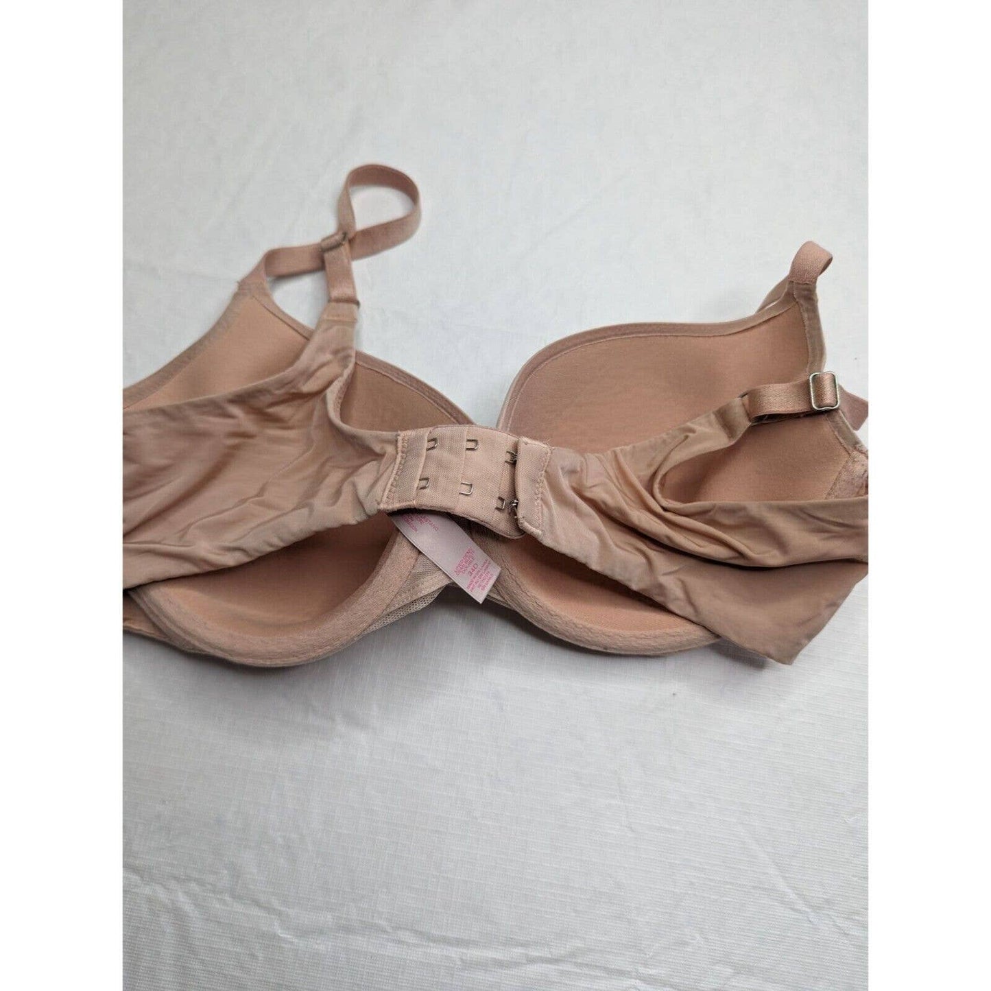 Victorias Secret Womens Sz 34D Lined Demi T Shirt Bra Solid Beige