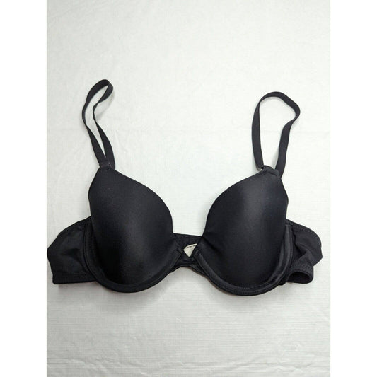 Maidenform Sz 32A Solid Black Classic T Shirt Bra