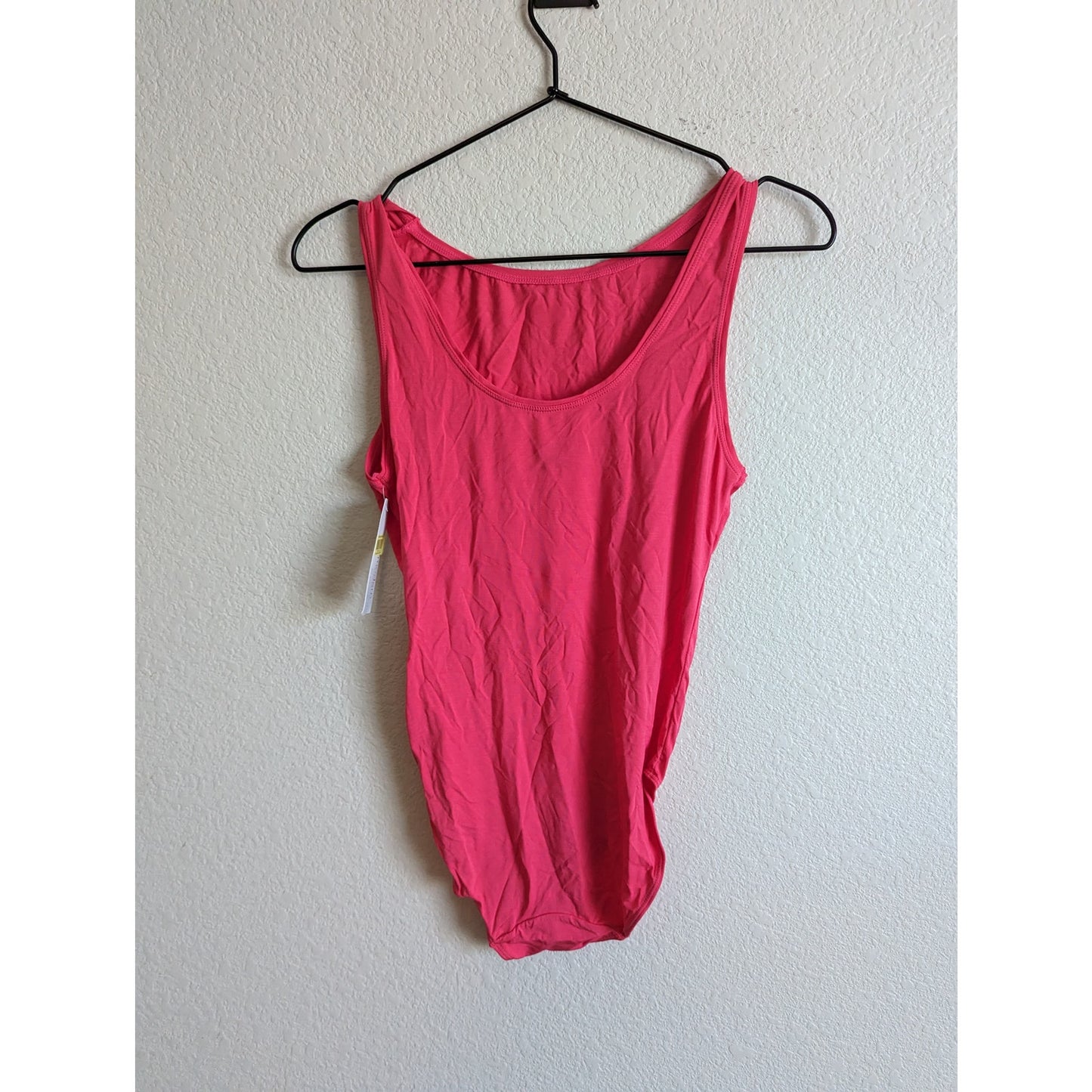 Modern Movement womens Sz S Bodysuit Tank Top Pink NEW