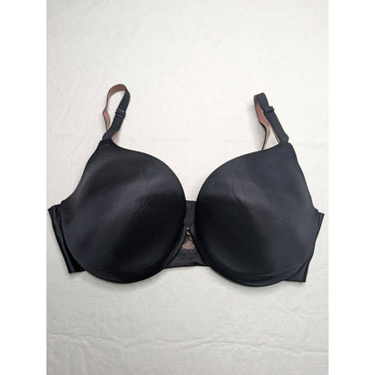 Maidenform Womens Sz 36D Classic T Shirt Bra Black Style 04145Z