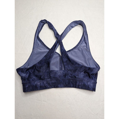 Moret Ultra Womens Sz S Blue Compression Sports Bra Stonewash