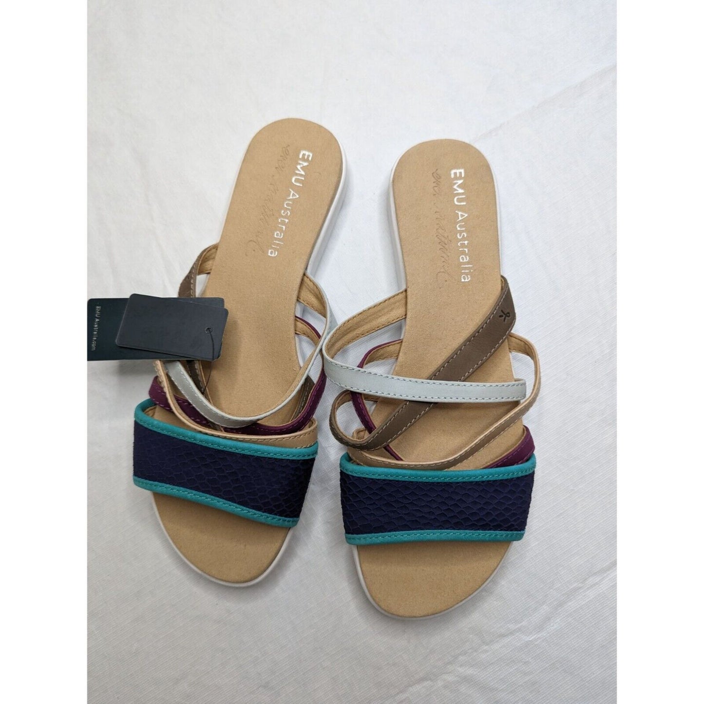 Emu Australia Womens Sz 9-10 Slip On sandals Strappy Jimble NEW