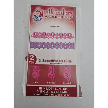 Spellbinders Borderabilities Steel Craft Die Set Kaleidoscope Border