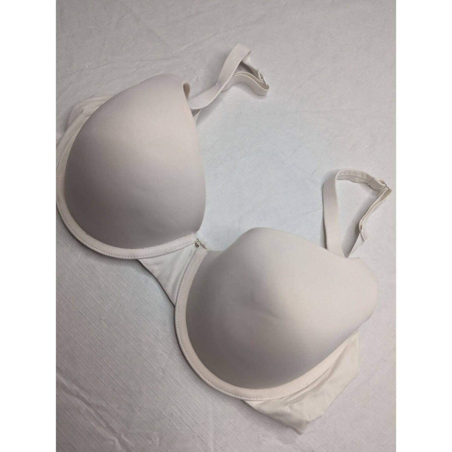 Ambrielle Womens Sz 36B Solid White Classic T Shirt Bra