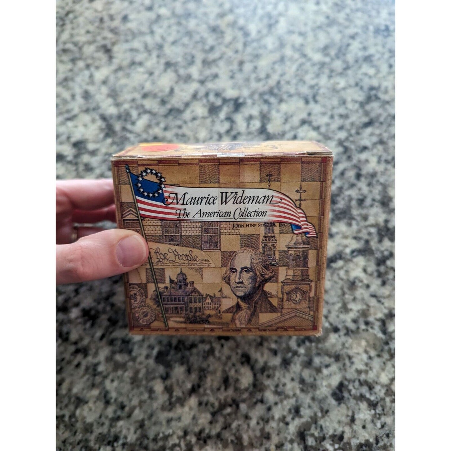 John Hine Studios American Collection Milkhouse House in Box