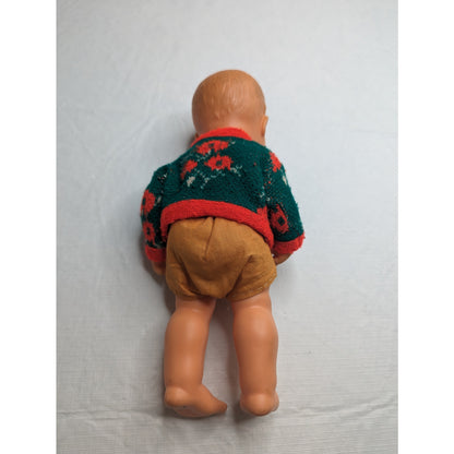 Vintage Western W Germany Goebel Hummel Rubber Doll Head Back Marked