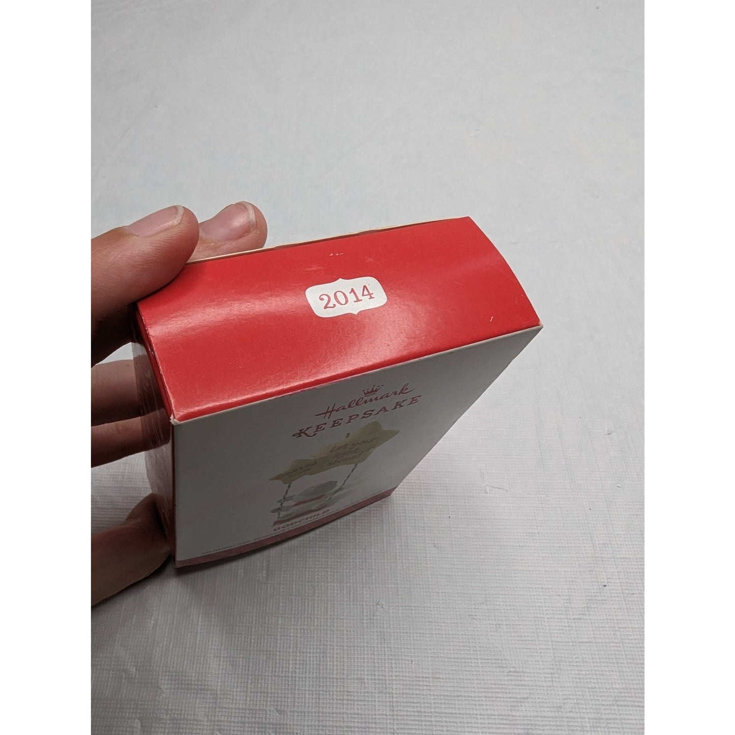 Hallmark Keepsake Christmas Ornament 2014 Godchild Swing Let Your Light Shine