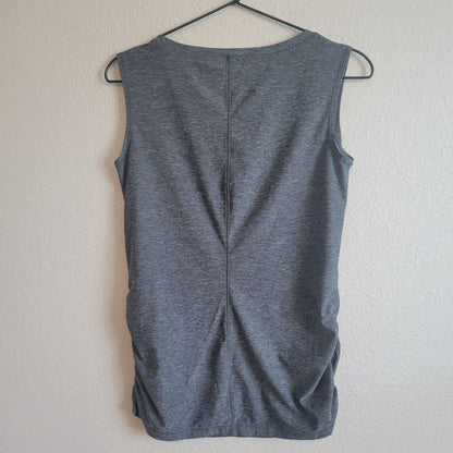 Eddie Bauer Womens Sz XS Sleeveless Athletic Tank Top Gray