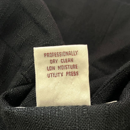 Vintage 1990s Worthington Petite 12P Double Breasted Blazer Black