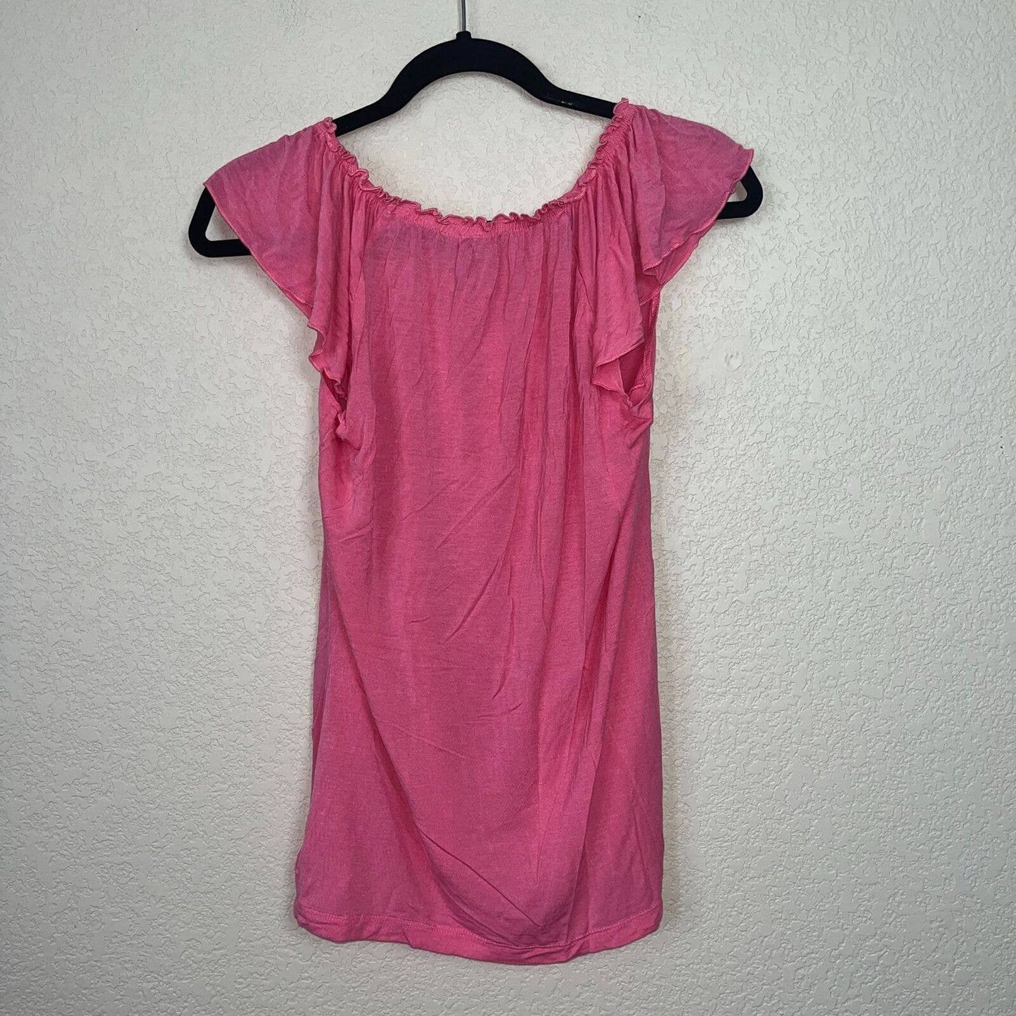 Cynthia Rowley Womens Sz M Lightweight Pink Blouse Rayon Vintage