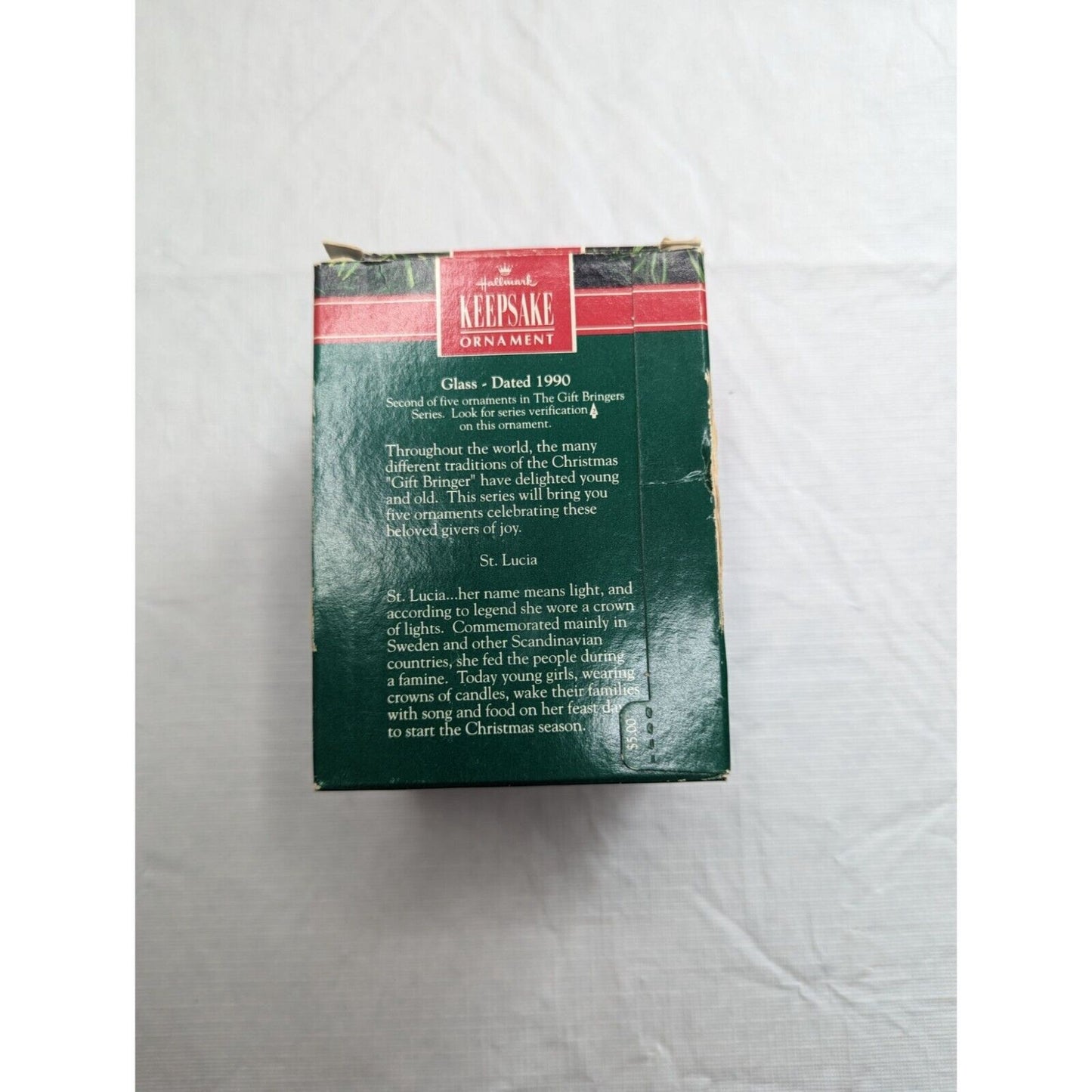 Hallmark Keepsake Christmas Ornament The Gift Bringers St Lucia 1990