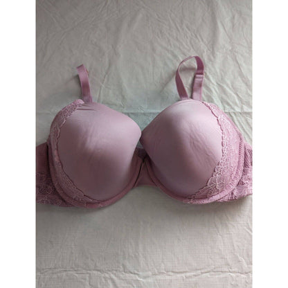 Savage Intimates Womens Sz 38D Light Pink Padded Push Up Bra