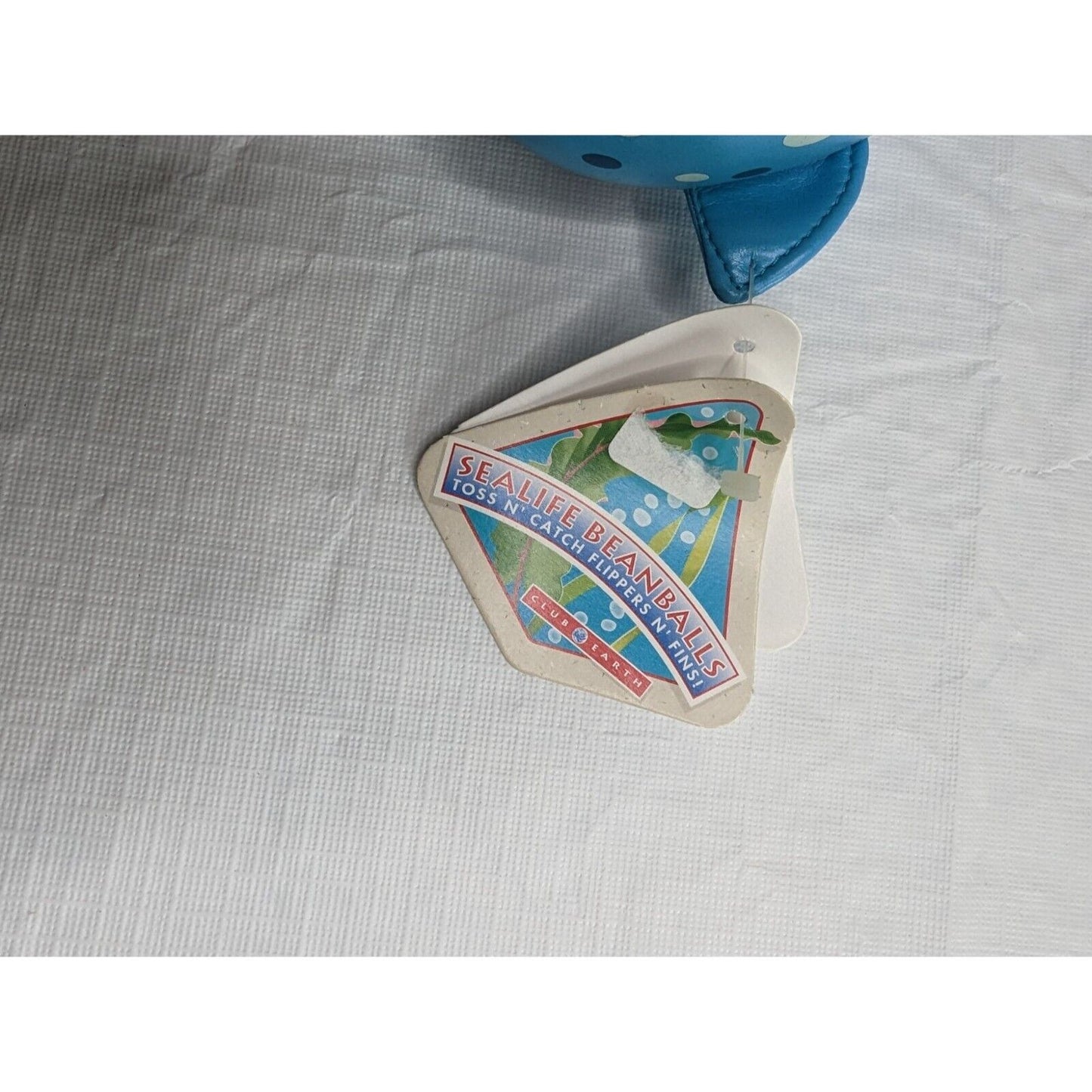 Vintage Sealife Beanballs Toss and Catch Whale Toy NEW