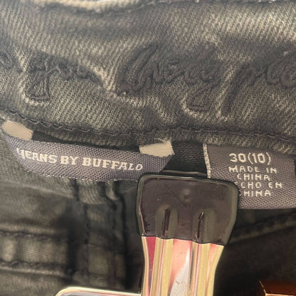 Jeans by Buffalo Jeans ajustados gris oscuro para mujer Sz 10