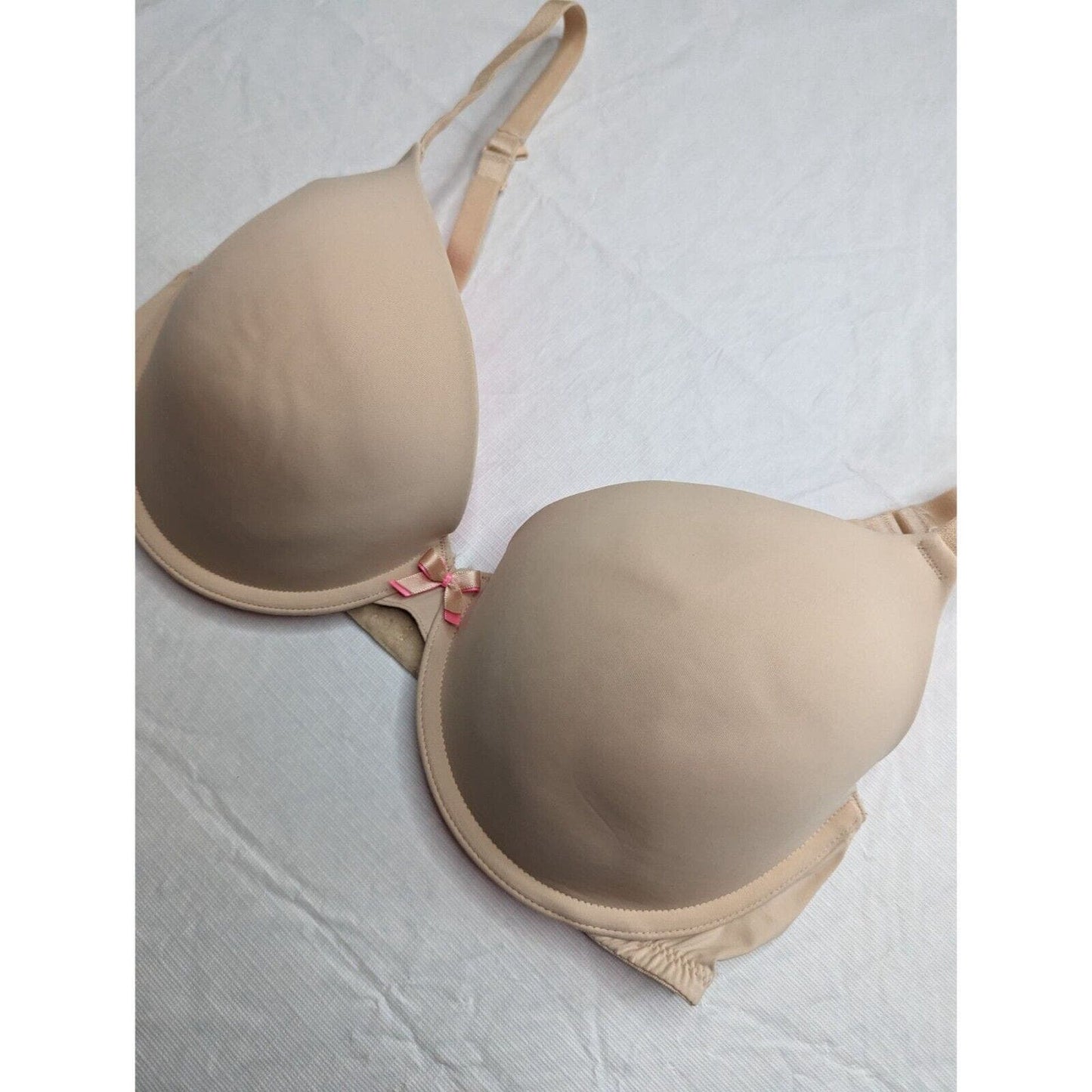 Xhilaration Womens Sz 36D Perfect T Shirt Bra Beige