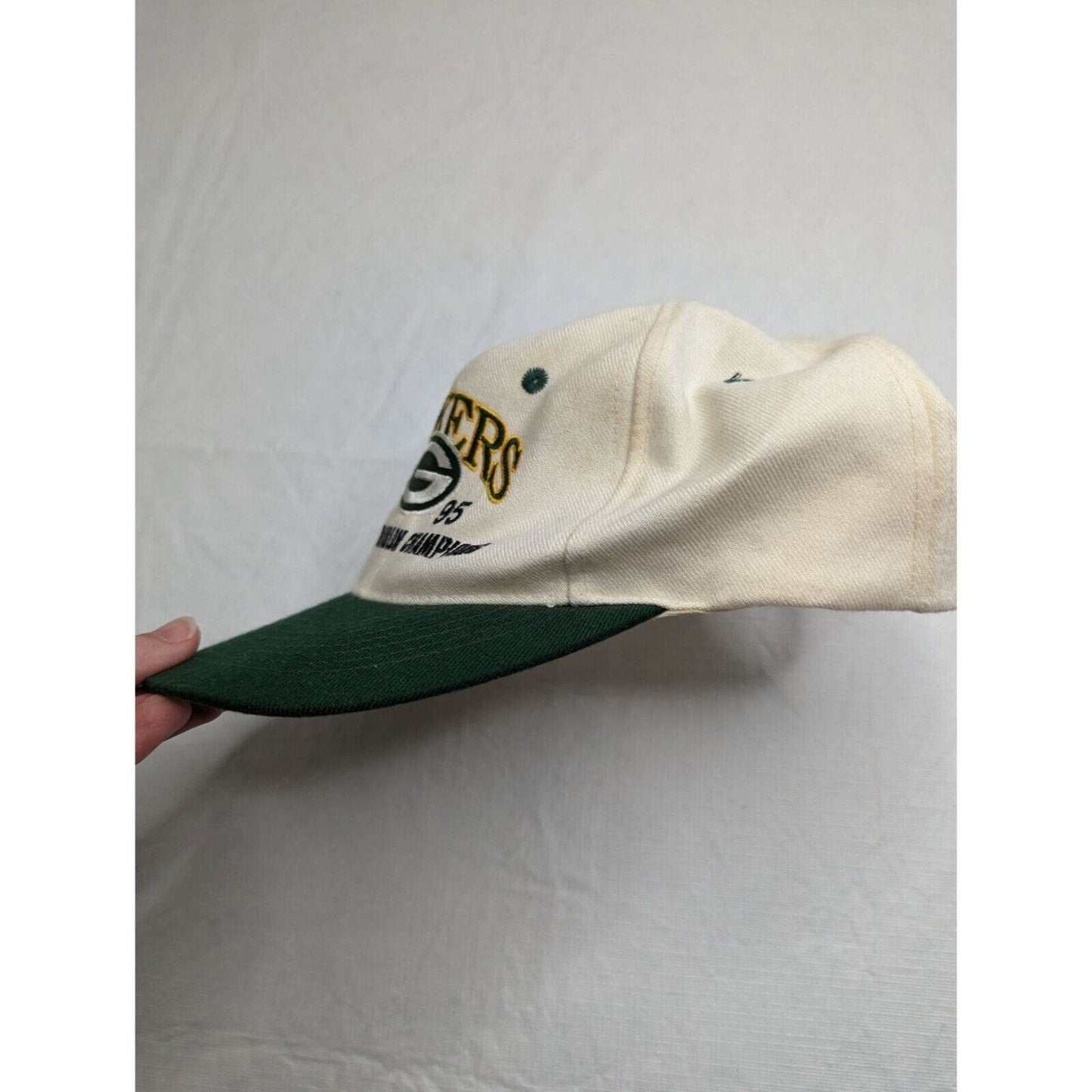 VTG Green Bay Packers NFL 1995 NFC Central Div Champs SNAPBACK Hat